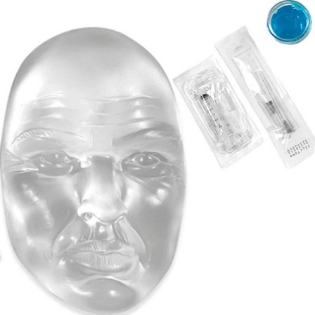 Face Para Treinamento Harmonização Enrugada - Ortho Pauher
