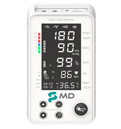 Monitor de Sinais Vitais (4 Parâmetros) SpotCheck - MD