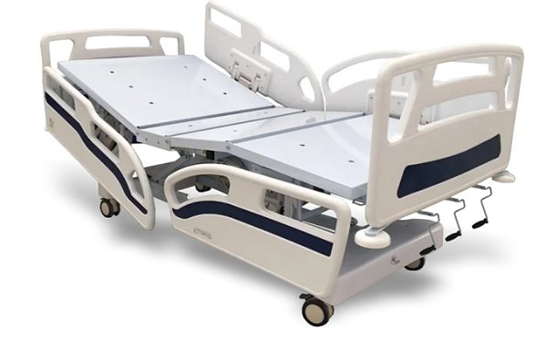 Cama Hospitalar Manual (03 Manivelas) RC 101 (Até 220kg) - RC Móeis