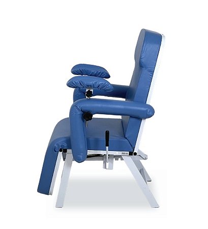 Poltrona Reclinável Para Coleta Azul RC 12070 - RC Móveis