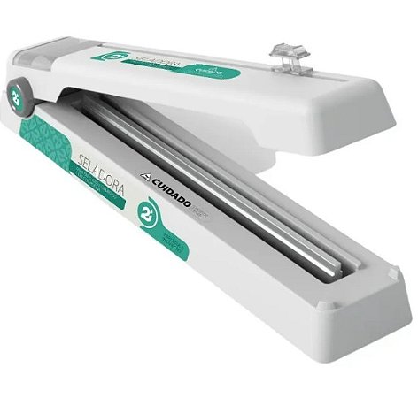 Seladora 30cm Com Guilhotina Para Papel Grau Cirúrgico Cor: Verde - 2i Health Care