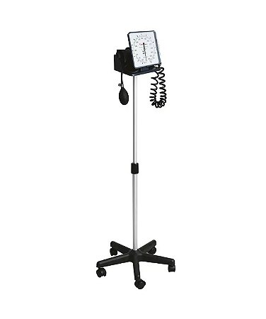 Esfigmomanômetro Hospitalar de Mesa/Parede Com Rodízios - Premium