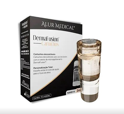 Agulhas Para Caneta Dermafusion Ampola 3ml (Nano R) 137 Agulhas - Alur Medical