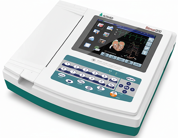 Eletrocardiógrafo Ritmus 1200 (12 Canais) - Alfamed