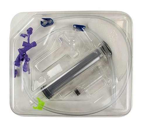 Kit Sonda Gastrostomia 24fr x 1.5cm Ref.724150 Kangaroo Skin Level (Vencimento 31/07/26) - Covidien