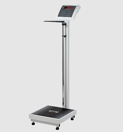 Balança Digital Antropométrica Até 200kg Plataforma 40x40 DP 200 - Ramuza