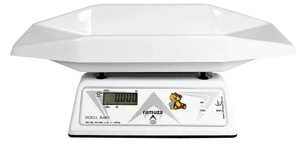 Balança Pediátrica Digital Bebê 15 Kg (Sem Colchão) DPR 15 - Ramuza