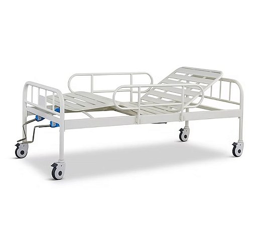 Cama Hospitalar Fowler 2 Manivelas Até 150kg (Até 06 Posições) - Supermedy