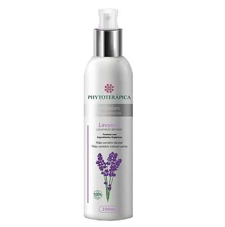 Hidrolato Água Floral de Lavanda - 200ml - Phytoterápica