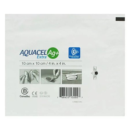 Curativo Aquacel AG+ Extra 10cm x 10cm - Convatec