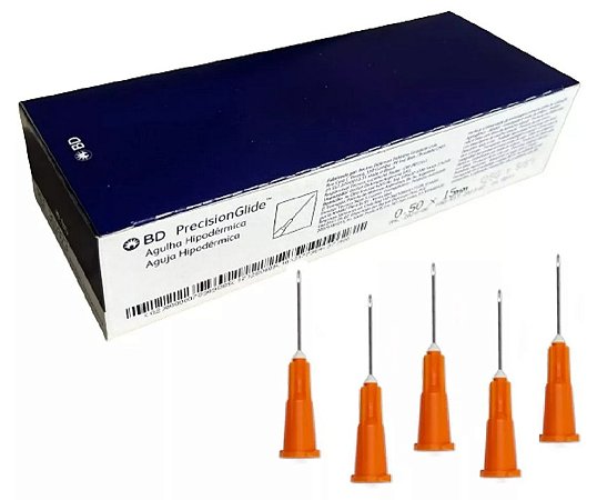 Agulha Descartável 15x5,0mm Caixa C/100 Unidades - BD