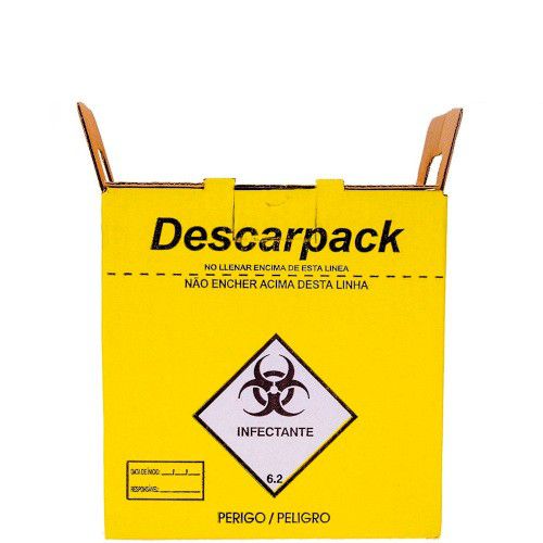 Coletor de Material Perfuro Cortante 7,0L - Descarpack