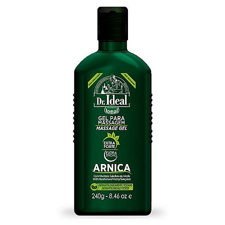 Gel Para Massagem Arnica Com Mentol 240g - Dr. Ideal