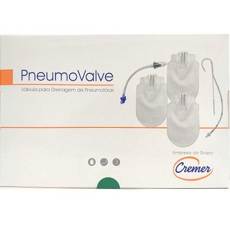 PneumoValve Válvula para Drenagem de Pneumotórax - Cremer