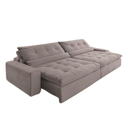 Sofá Retrátil e Reclinável Confortable 2,70m_ANJ