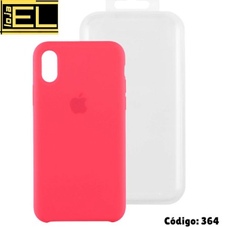 Capa De Silicone Aveludada iPhone XS
