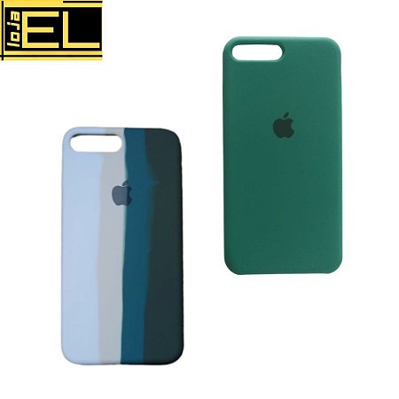 Capa de Silicone Aveludada para iPhone 7p/8p