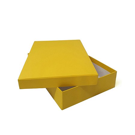 Caixa de Presente Cartonada modelo base e tampa 18x22x8