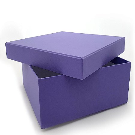 Caixa de presente Cartonada em papelão rígido 7x7x9