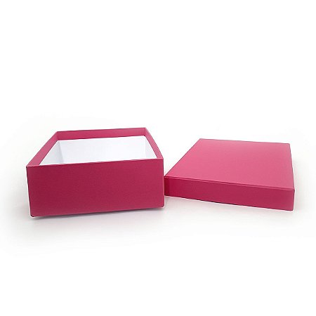 Caixa de presente Cartonada em papelão rígido 9x9x3