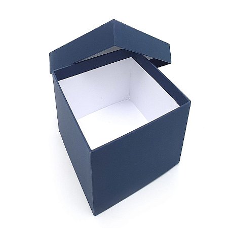 Caixa de presente cartonada  em papelão rígido 37x37x26