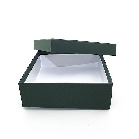 Caixa de presente cartonada  em papelão rígido 38x38x7