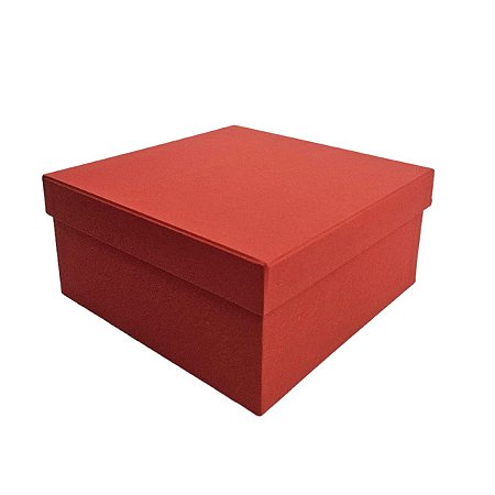 Caixa de Presente Quadrada 13x13x5 Cartonada