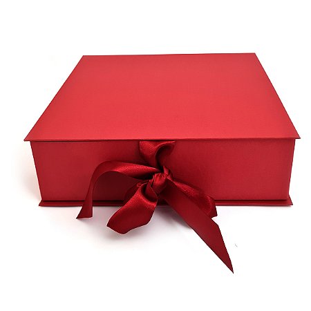 Caixa de Presente Modelo Livro 30x30x12 Cartonada