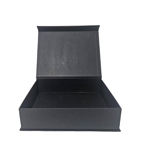 Kit 2 Caixas de Presente Modelo  DOBRAVEL 35x35x12 Cartonada Modelo Fechamento Magnetico