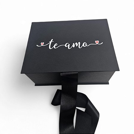 Caixa De Presente 21x15x10 Modelo Livro Mensagem Eu Te Amo