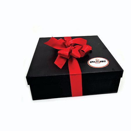Caixa de Presente 30x30x10 LosAngeles Cartonada DOBRAVEL