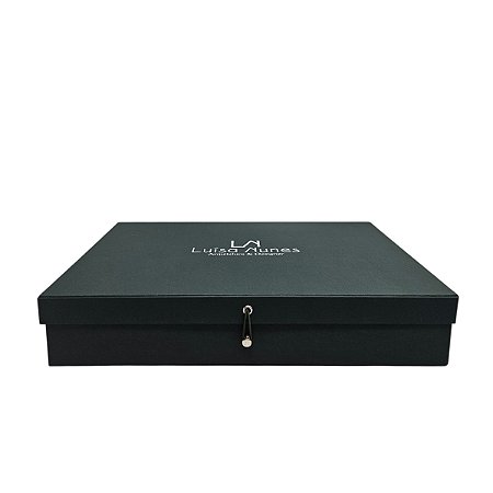 Caixa de Presente 30x30x5 Personalizada Logomarca Cartonada