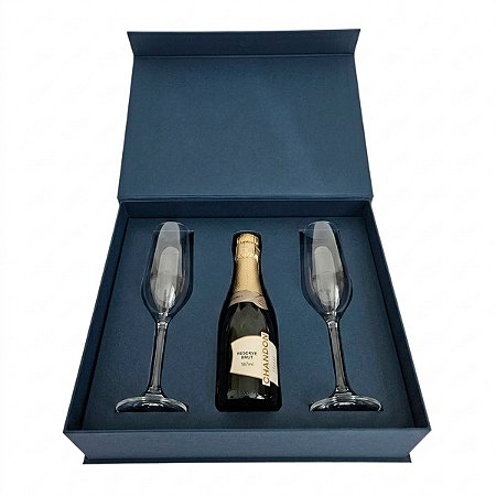 Caixa de Padrinhos 28x28x8 Personalizada Logomarca 3 Berços OPT3