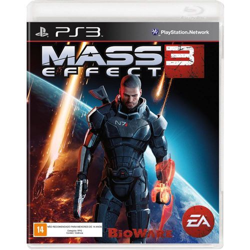 Jogo PS3 Mass Effect 3 - Electronic Arts