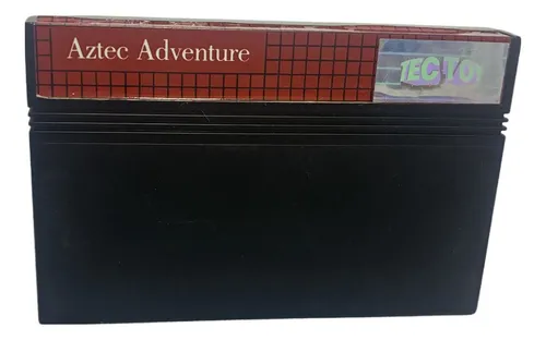 Jogo Master System Aztec Adventure - Loose - Tec Toy