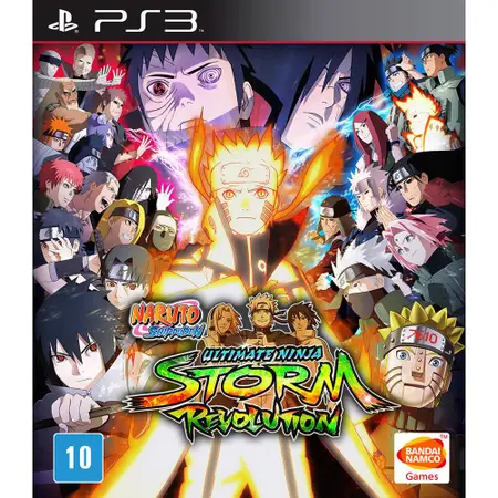 Jogo PS3 Naruto Ultimate Ninja Storm Revolution - Bandai Namco