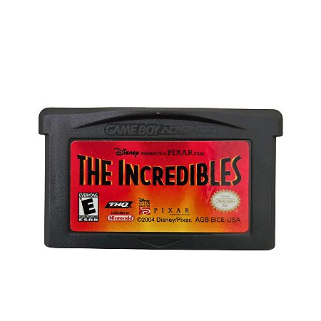 Jogo Nintendo Game Boy Advance The Incredibles (LOOSE) - THQ