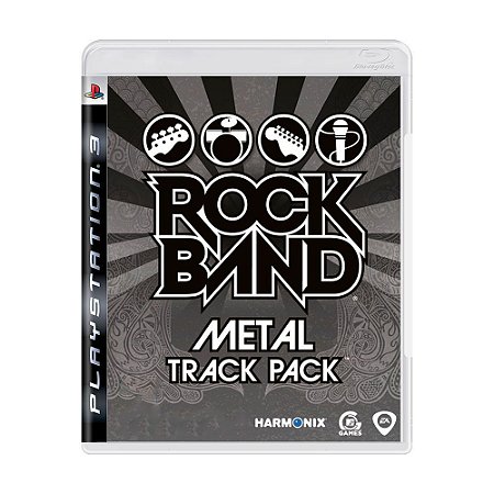 Jogo PS3 Rock Band Metal Track Pack - HARMONIX