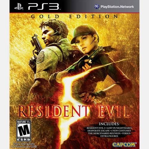 Jogo PS3 Resident Evil 5 Gold Edition - Capcom