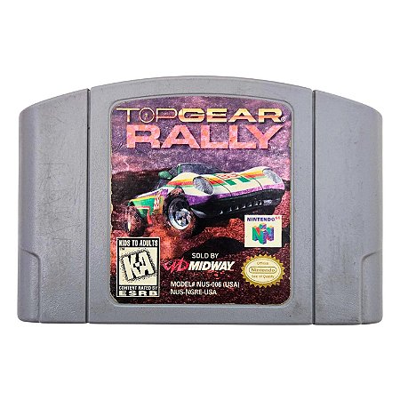 Jogo Nintendo 64 Top Gear Rally - Midway