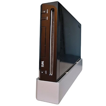 Console Nintendo Wii Preto - DESTRAVADO - Nintendo
