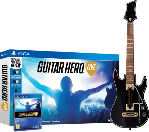 Guitarra Guitar Hero Live Rock Band Original PS4 + Jogo - Activision