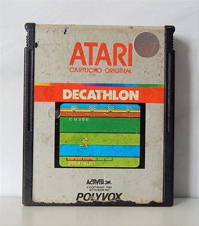 Jogo Atari 2600 Decathlon - Polyvox