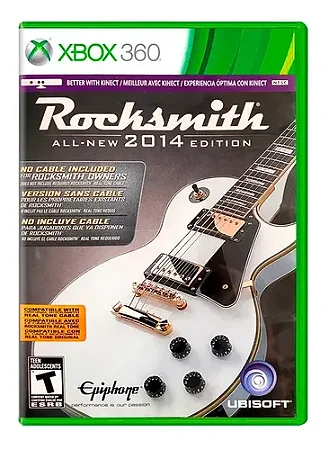 Jogo Xbox 360 Rocksmith All-New 2014 Edition - Ubisoft