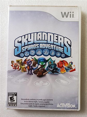 Jogo Nintendo Wii Skylanders Spyro's Adventure - Activision