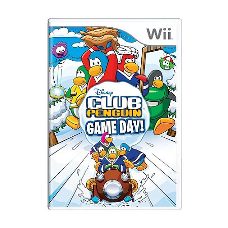 Jogo Nintendo Wii Club Penguin Game Day! - Disney