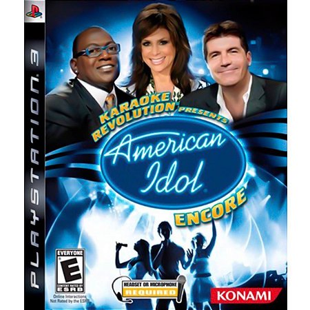 Jogo PS3 Karaoke Revolution Presents American Idol Encore - Konami