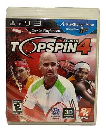 Jogo PS3 Top Spin 4 - 2K Sports