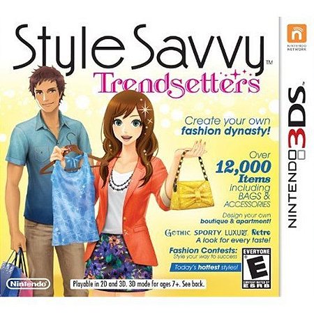 Jogo Nintendo 3DS Style Savvy TrendSetters - Nintendo