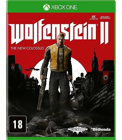Jogo Xbox One Wolfenstein II 2 The New Colossus - Bethesda